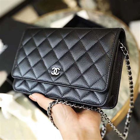 chanel wallet on a chain diagonal|Chanel wallet on chain classic.